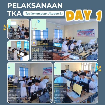 TKA SMAN 1 SUNGAISELAN 2025 day 1